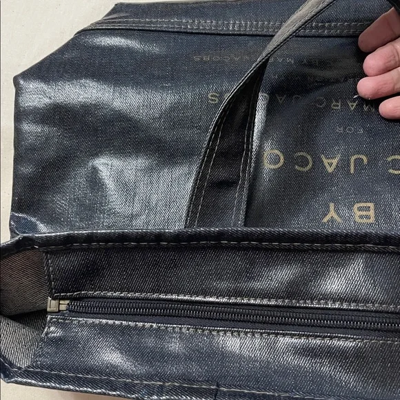 Jacobs By Marc Jacobs Colab Coated Denim Tote.